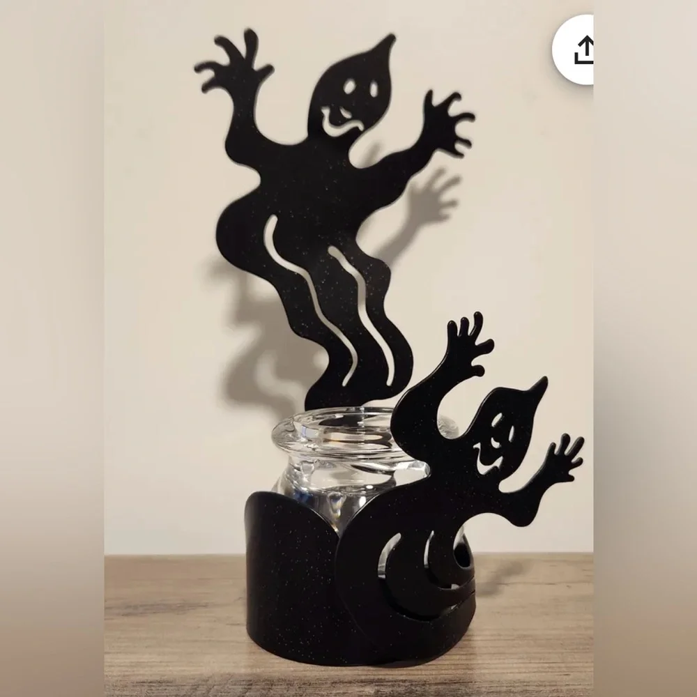 PartyLite HALLOWEEN Ghost Candle Holder